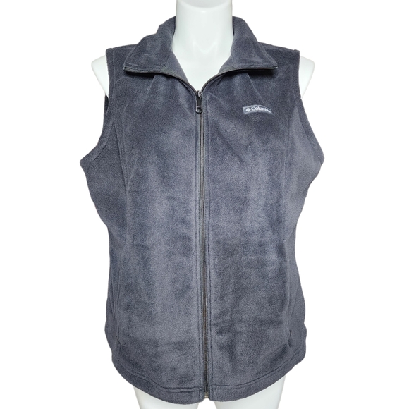 Columbia Jackets & Coats Columbia Black Fleece Zip Up Athleisure